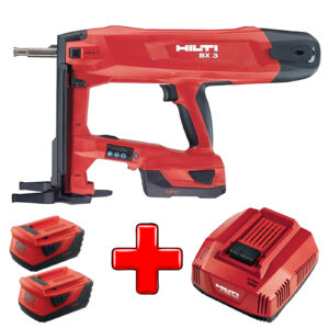 ¡OFERTA! HERRAMIENTA HILTI DE FIJACION DIRECTA BX 3-ME A22 + BATERIA B 22/5.2 + CARGADOR DE BATERIA C 4/36-350
