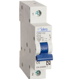 INTERRUPTOR MAGNETOTERMICO 1P. , 32A. 6KA 240/415V 50/60HZ