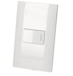 PLACA CON TIMBRE, COLOR BLANCO
